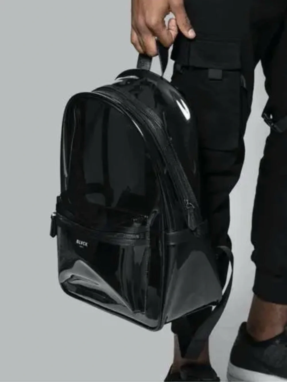 BLVCK PARIS Liquid Backpack (semi-clear)